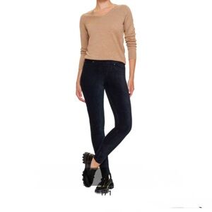 HUE black classic corduroy stretch soft leggings XS